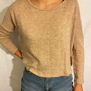 Tan sweater